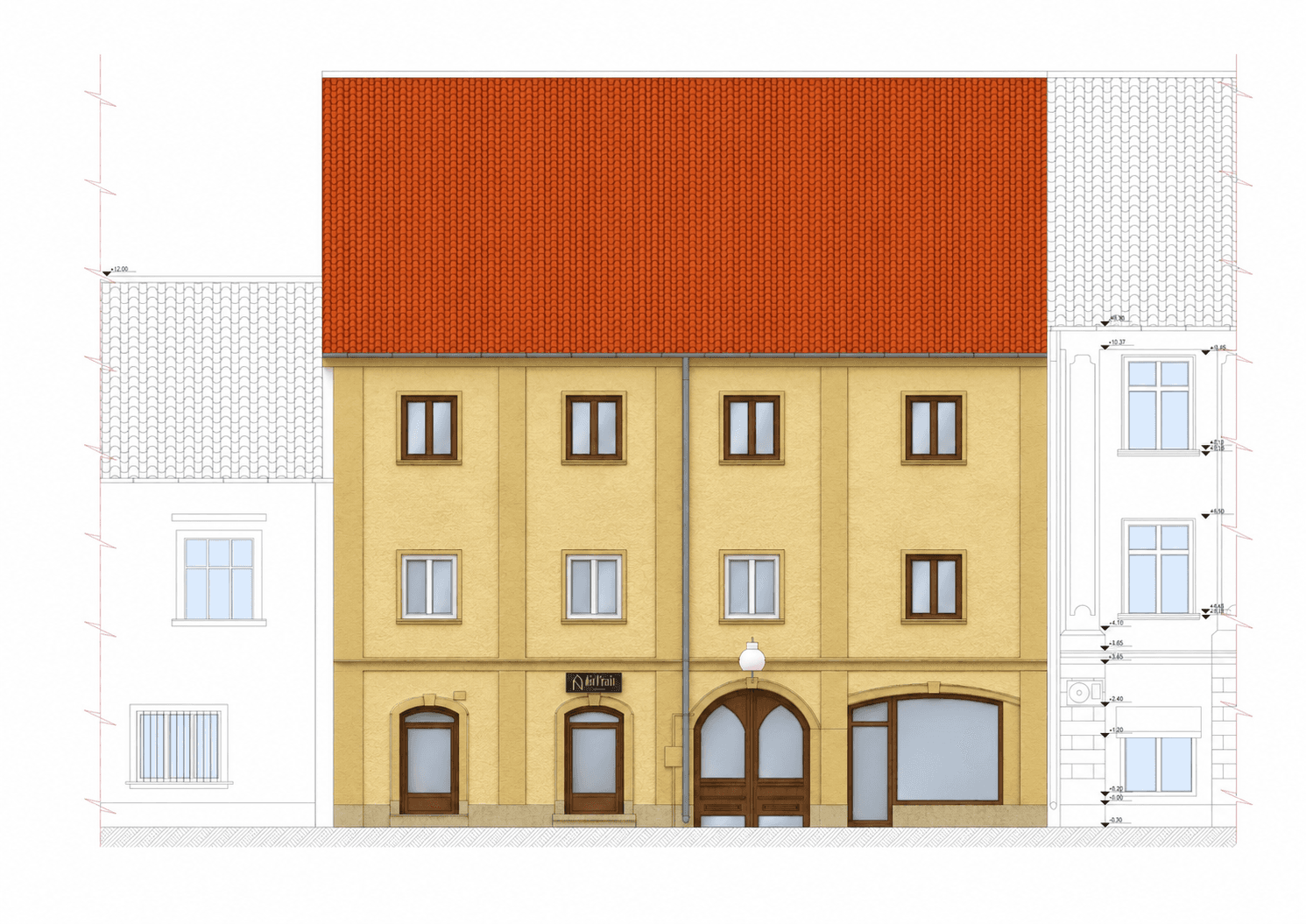 Fațadă Vasile Alecsandri 3 — Restaurare, Timișoara, Timiș (imagine 2)