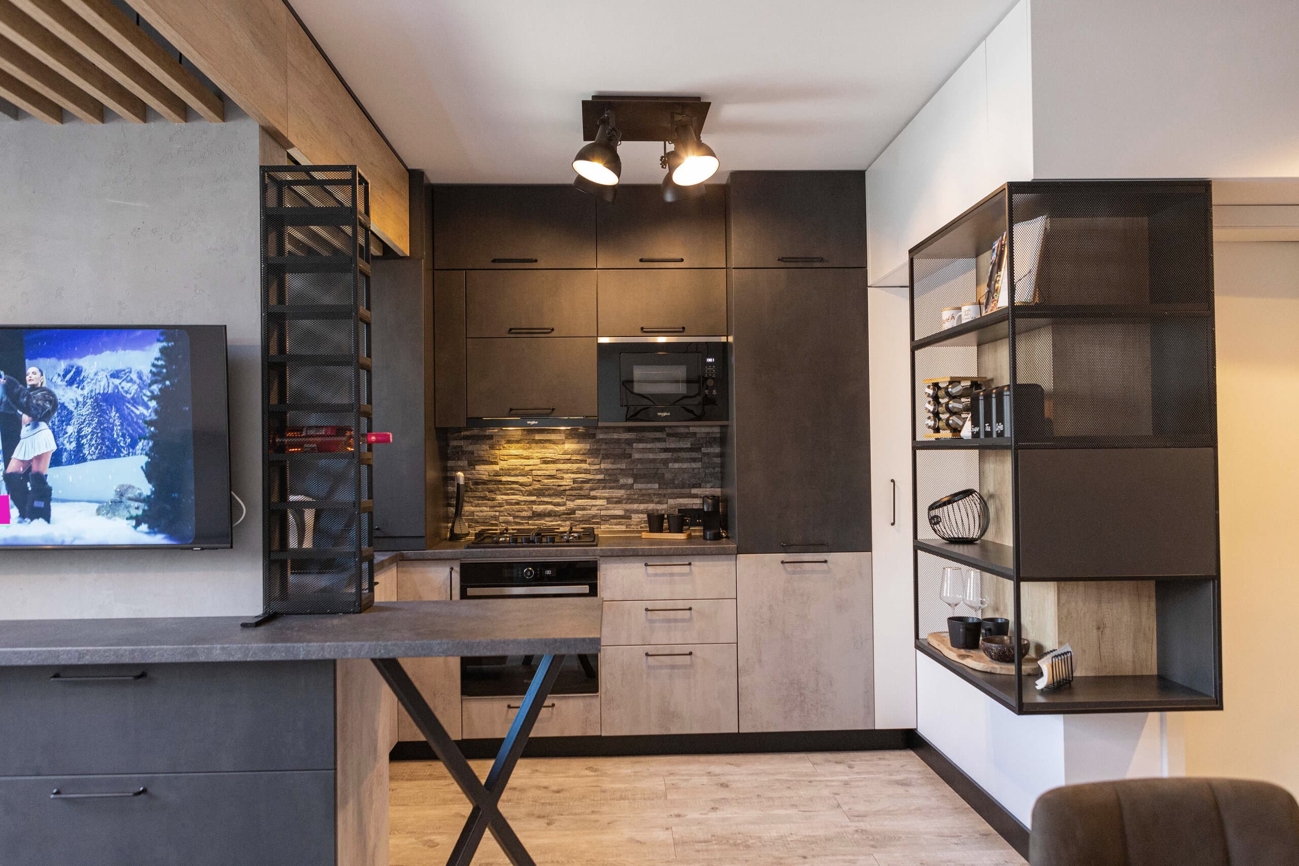 Penthouse Tractorul — Interior, Brașov (imagine 5)